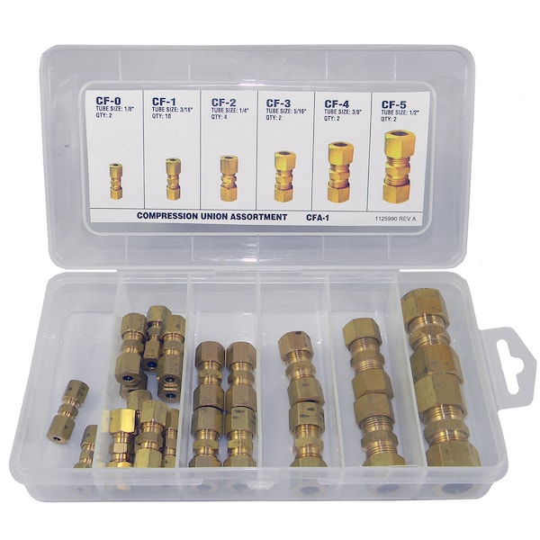 Fitting Assortment, Compression Union, CFA-1